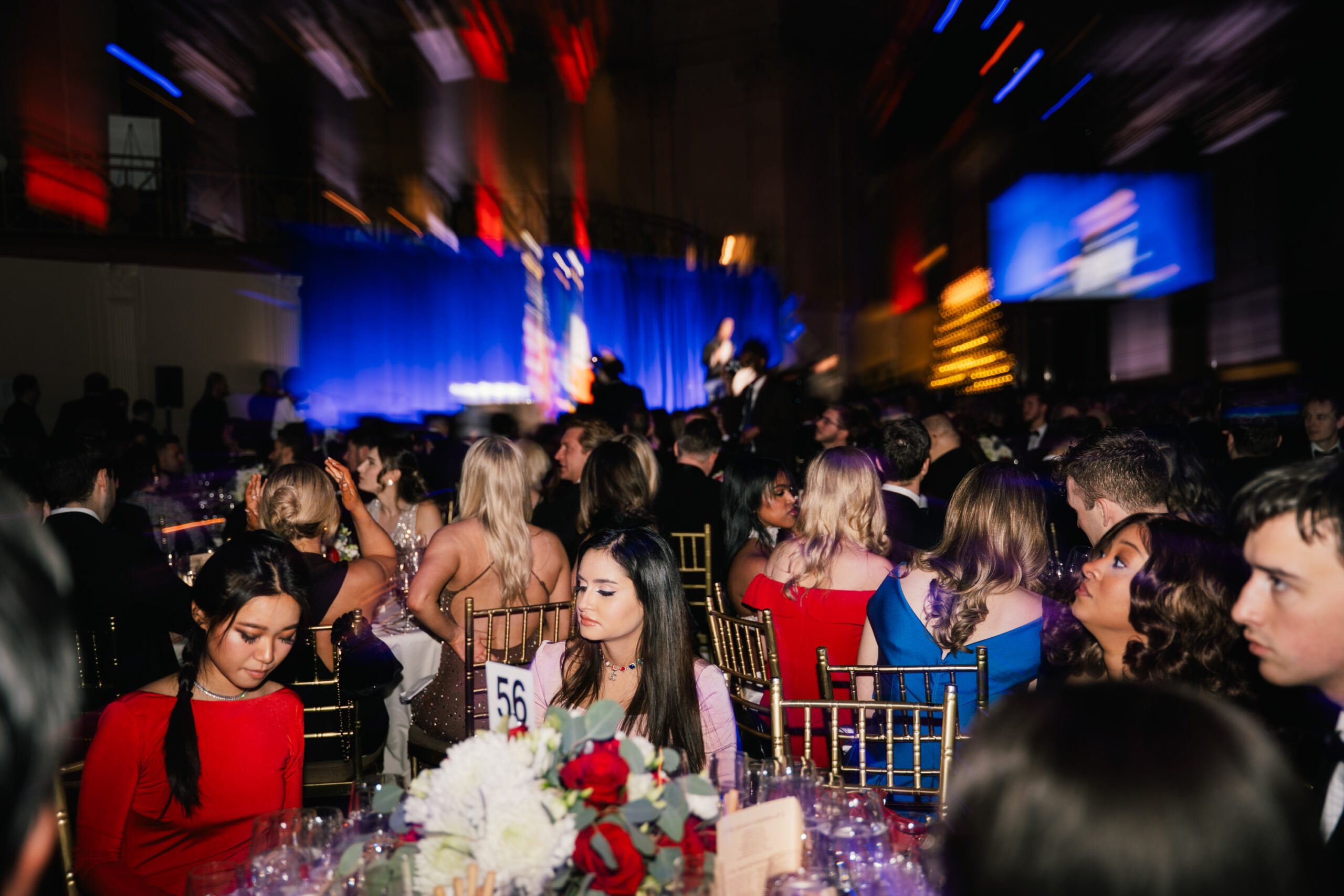 The gala took place at Cipriani Wall Street, a lavish event space in the financial district.